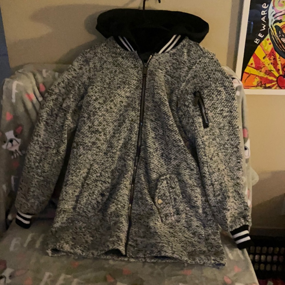 Steve Madden WMNS Small Jacket w/ Removable Hood